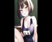 Hentai Anime Art Seduction of a Cheeky Jk Generated by Ai from 4k ai art nude older woman