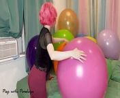 Nail and Air Pump Popping BIG Balloons! Tuftex, Cattex, Globos Payaso from atrizes da globo nuas
