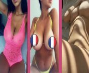 COMPIL YOUTUBEUSE GROS SEINS DE FRANCE NUE from tiktok french