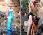 Mermaid Slut Seduces Me To Suck My Dick While I Was Sailing With Friends from antonio mallorca mermaid