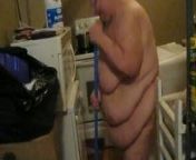 mopping floors nude from mop x