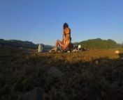 Ebony goddess in public with the drone cam! from chat beach 1st time sex vedios