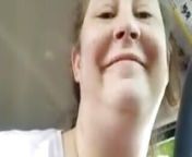 Ladyjane73 Dildoing her pussy in public from car webcam