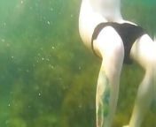 Crazy Diver Took Me on Camera While I Am Swimming in the Sea from nude girls crazy