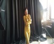 Kristina Shcherbinina - golden nudity from durga krishna nude 31 pic