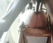 My servant fucks me hard with big dick in a chair from mix sex cick