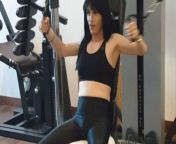 Blowjob after workout! Great tranny number in the gym! from ladyboy number muscat