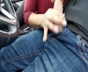 Car blowjob with CIMand thick cumshot from 途虎养车招股 cim