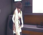 Hentai 3D Uncensored - Kaname Handjob from www xxx com kanam kapoor actr
