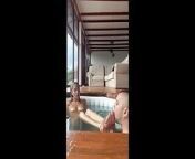 Stepsister ScarlettKent gets lick in her feet, toes and soles in a hot tub by her stepbrother from indian couple in a hot selfie