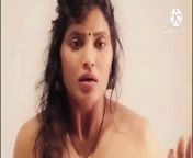 Sexy and horny woman in a red saree from red saree porn swap
