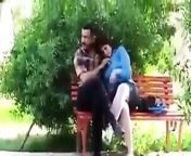 Iraqi girl with boyfriend Play with his penis Zoraa Park from iraqi girl next door