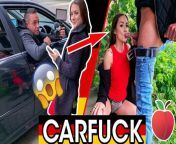 Hot fuck in the car with naughty Lullu! date66.com from naughty boy in car with girl