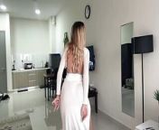 STRIPTEASE FR0M AN 18-YEAR-OLD BLONDE, SHE'S READY FOR ANYTHING from description watch free قذف الكس