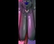 Blue Android Girl Gets Tits Fucked By Massive Cock from android game sex