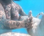 Underwater BJ Pool fun with the Creampies from sunanda nude sex