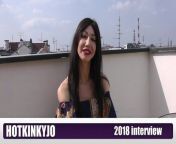 HOTKINKYJO Interview (2018 & remastered 2021). Official. from lily dior official