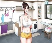 House Chores Cap 12 - Fucking My MILF Stepmom with Big Tits from game house chores