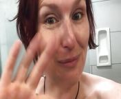 The best POV piss ever?! After putting my phone in the sink I hopped on up so my hairy bushy pussy was inches away from buschy mature
