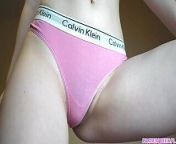 I ignore you then show my dirty panties and hairy pussy from tbm robbie calvin klein
