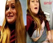 Ersties - Sally B masturbates in the airplane toilet from teen airplane toilet sexsides com