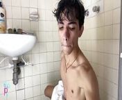 After showering this vergon guy masturbates from gay latino solo arabic