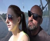 Geiler Fick in dem Boot auf offenem Meer from am meer julia and valerie naturistin com an guy