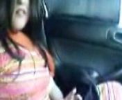 Desi beauty sucks bf’s dick in car from desi beauty kanchan in car showing boobs and