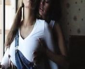 Amanda & Crissy Lesbians In Hotel Room Lesbian Scene from crissy lee bates