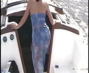 The boat ride with Charlotte and Julia Crow gets steamy as they start craving DP from leanne crow videos xhxx come