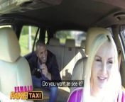 Female Fake Taxi Italian tourist fucks sexy busty blonde from taxi tourist