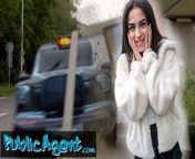 Public Agent - British Brunette Teen with Big Tits Sucks and Fucks after Nearly Getting Run Over by a Runaway Fake Taxi from monky fucking sluts