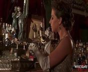 WHORNY FILMS The Great Orgy Glamour Babes In Lingerie Getting Wild In The Bar from 1920 sex