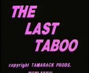 Last Taboo (1984) from american taboo 1984
