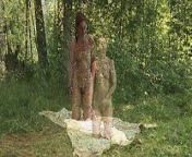 Various Sex in Forest Glade (in nature) from girl sex in forest