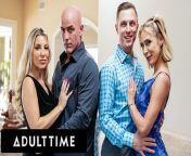 ADULT TIME - Horny Swingers Ashley Fires and Aiden Ashley Swap Husbands! FULL SWAP FOURSOME ORGY! from ashley fires momy