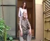 Caring For Grandpa ! from japanese grandfather and