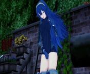 Lucia fingers herself in the garden. Fire Emblem Hentai. from hentai fired