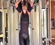 Halle Berry -sexy workout 12-07-2018 from top 12 nude celebrity masturbation videos 6