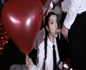 Petite college girl Ohana takes professor's big cock on Valentine's Day from porn hibachi and oharu in mushibugyo