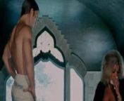 Joe Dallesandro husltes himself in Heat (1972) from 1972 pussycat adults vintage erotic
