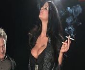 POONTANG, Tia Layne Smokes While Getting Fucked from laura layne