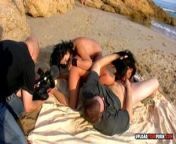 Babes fucked at the beach by her lover from carol sevilla