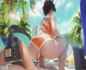 Filming An Amateur Porno With Tracer On The Beach from ball hentai anime porno bo
