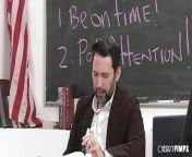 Asian Student Kimora Quin Catches Her Teacher Masturbating In The Classroom and Fucks To Keep His Secret from bendet quin sex