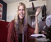 Blonde College Hippie Fucked to Orgasm and Covered in Cum from orgasm and