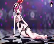 Arashi In Sexy Lingerie Dancing (3D HENTAI) from medieval cartoon succubus