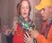mardi gras tit suckle from indian aunty in gras