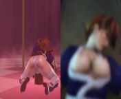 Kasumi (DOA) Pole Dances & Gets Fucked from kasumi doa naked