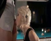Erotic BJ In the Pool Hall from landon hall softcore movie